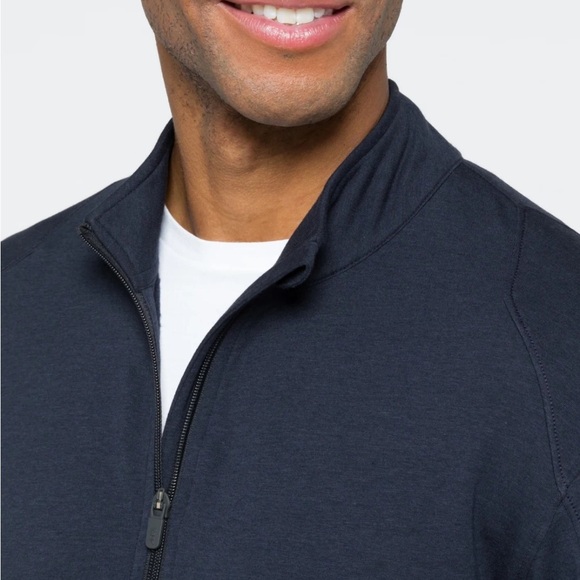 Apex Fleece 1/4 zip Classic Navy - Picture 3 of 5